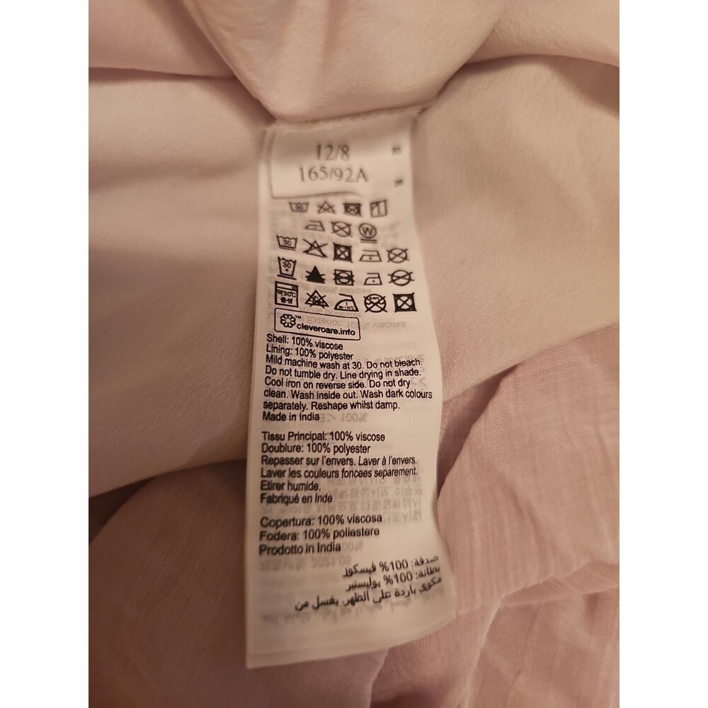 NWOT All Saints Dress Paola Futurae Sleeveless Floral Print Dress Size 8 - Picture 6 of 6